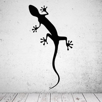 Wandtattoo Gecko