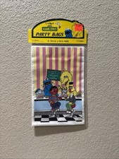 Vintage 1984 Sesame Street Party Bags by C A Reed Original Packaging