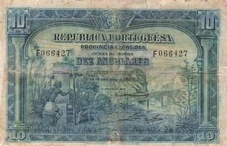 Angola 10 Angolares 1926
