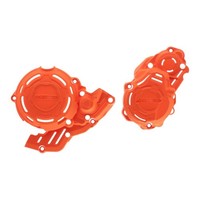 Motorschutz Kit Acerbis X-POWER FüR EXC-F 250/350 24 Unterfahrschutz Orange