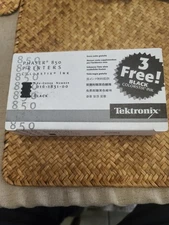 Tektronix Phaser 850 Colorstix Ink Black - S package of 3 cartridges new
