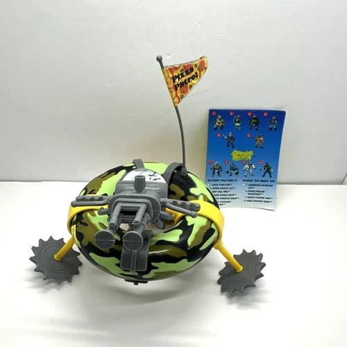 TMNT Sewer Army Tube - Vintage 1989 Teenage Mutant Ninja Turtles Free Shipping