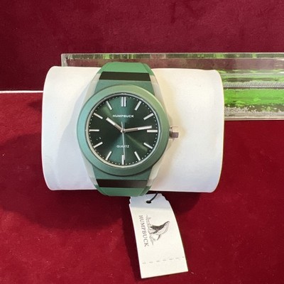HUMPBUCK Ultra-thin Plastic Gifts for Men & Women  Sport Silicone  Quartz 40mm