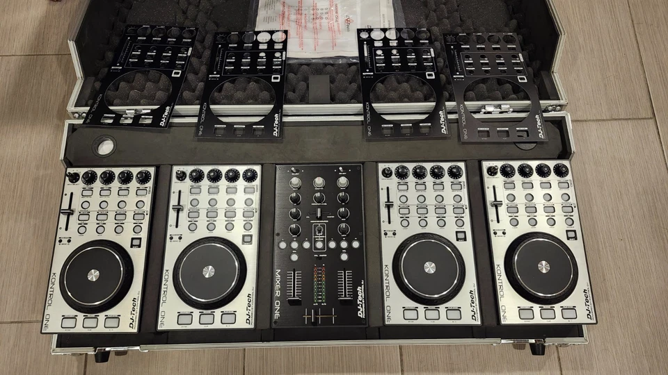 DJ Tech - HYBRID101 - Ultimate 4-Deck Midi Controller System For Traktor Pro - Image 3 of 4
