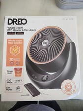 DREO 1500W Portable 3D Automatic Oscillating ...