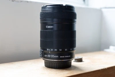 Canon 18-135mm F/3.5-5.6 EF-S IS Zoom Lens - Image 1 of 4