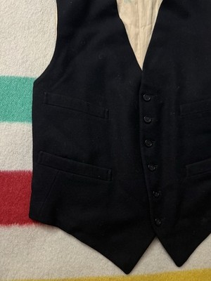 Antique Early 1900s 1910s 1920s 1930s French Paris Waistcoat Vest