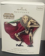 Hallmark Keepsakes 2012 Star Wars General Grievous Christmas Ornament NEW