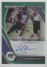 2021 Panini Prizm Draft Picks Green Elerson Smith #DPA-ELS Auto 00gy