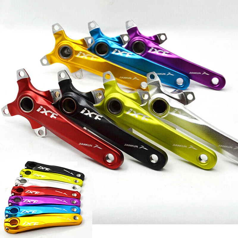 Juego de bielas para bicicleta IXF 30T 104bcd CNC MTB BB plato estrecho ancho 170 mm manivela única Foto 2 de 4