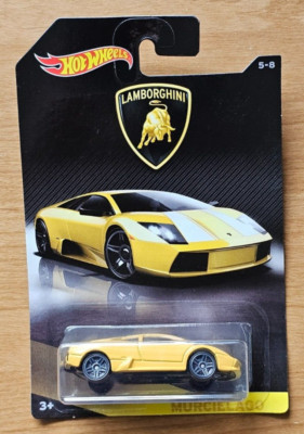 DWF22-0910 HOTWHEELS LAMBORGHINI MURCIELAGO YELLOW 2016 5/8