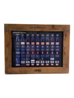Levi's Strauss Store Promotional Advertising Display 501 Used From