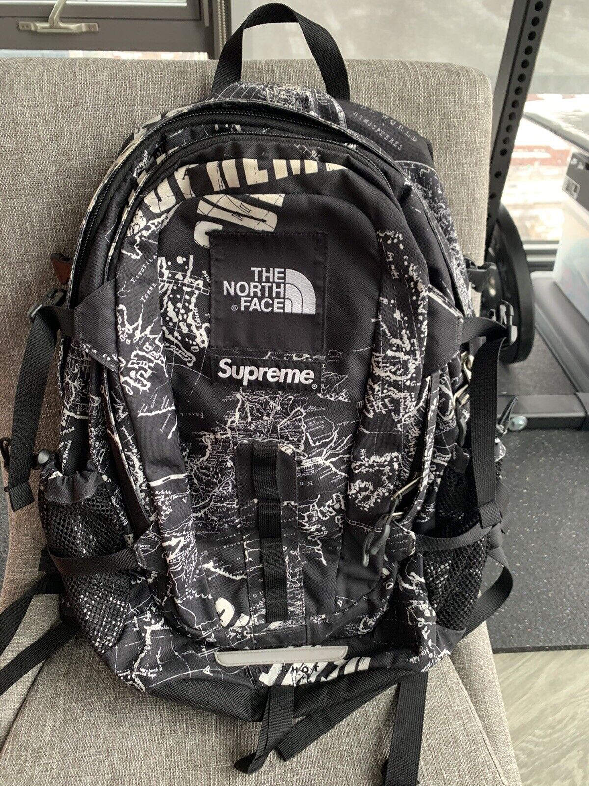 supreme  north face backpack