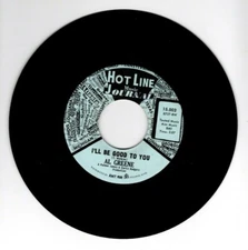 NORTHERN SOUL 45 RPM - AL GREENE ON HOT LINE   RECORDS