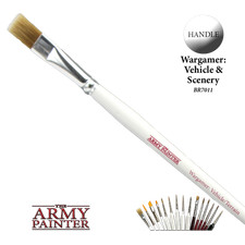 The Army Painter BR7011P2 Wargamer Vehicle/Scenery Paint Brush 48P