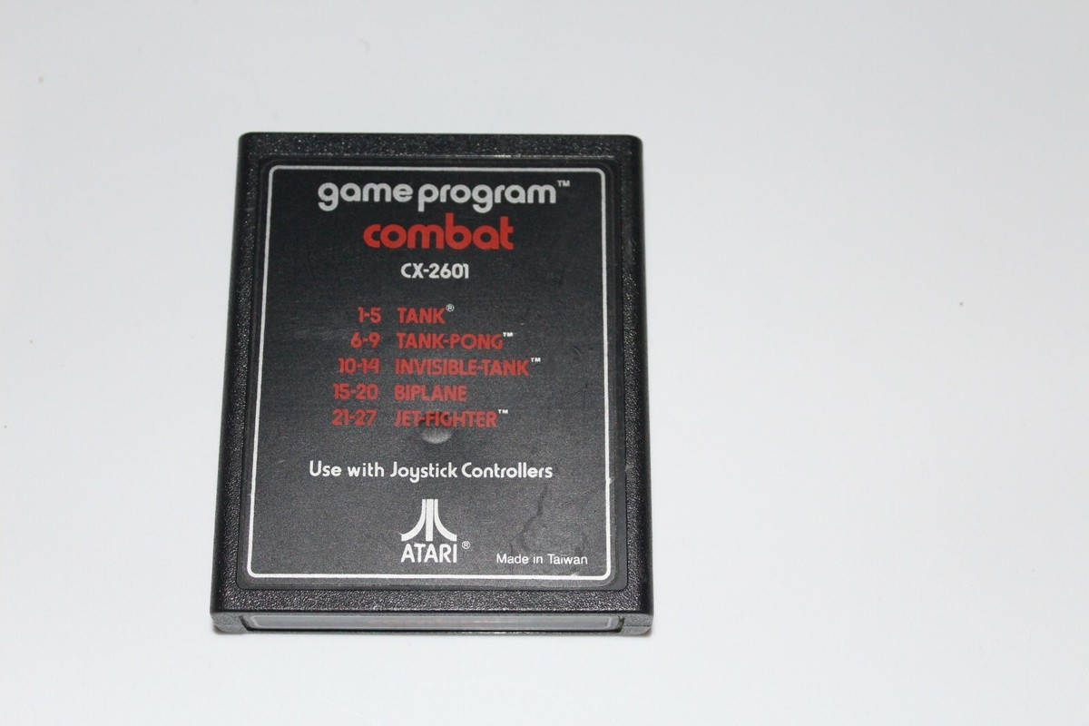 Jeu Combat – Atari 2600 – Activision – Cartouche Seule – Bon état
