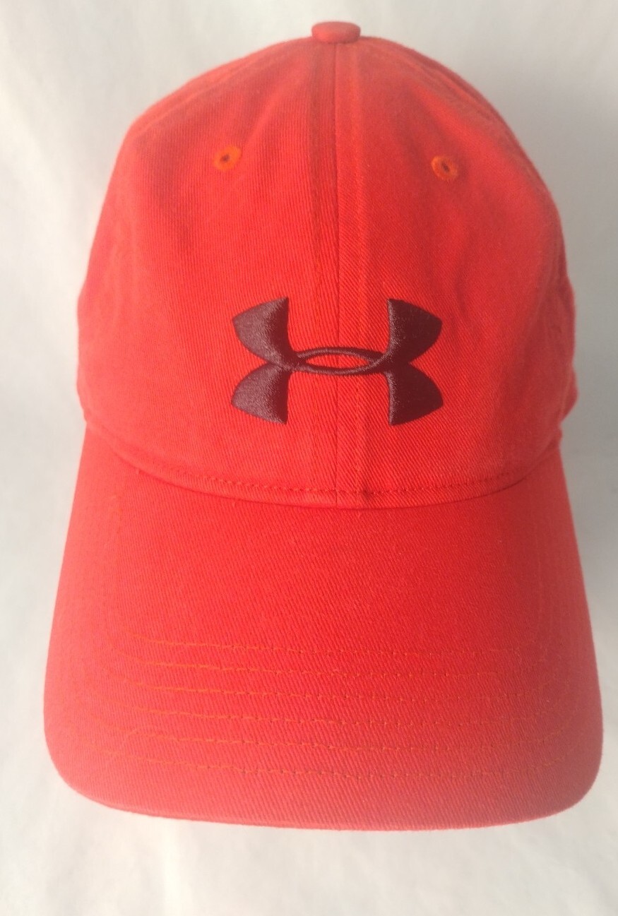 Under Armour Red Adjustable Strapback Hat/Cap-NIC… - image 2