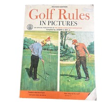 Golf rules in pictures compiled by Joseph C Dey Jr 1970 revised edition- US Golf