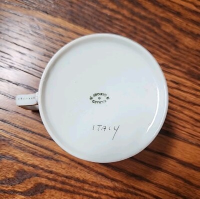 Vintage Richard Ginori 1735 Voliere Tea Cup & Saucer Set Bird