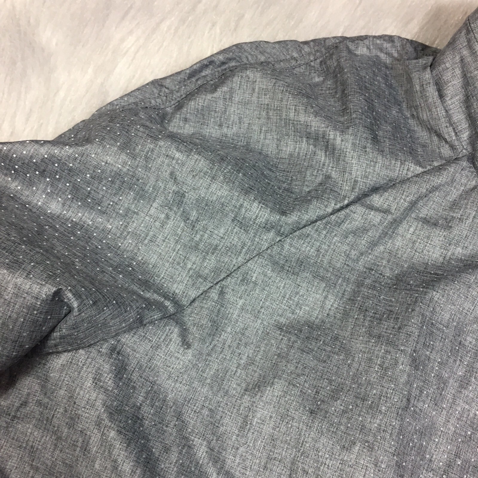 Fabletics Danielle Reflective 1/2 Zip Gray Pink P… - image 5