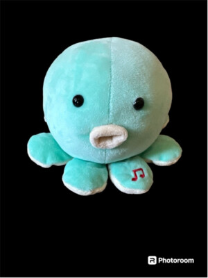 Cuddle Barn Inky the Octopus '' Bubble Kiss Sounds''