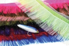 Hareline Dubbin BAITFISH EMULATOR FLASH Fly Tying Material 1 Yard