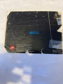 Golf - NES Nintendo Instructions Only, Billingual FR/EN