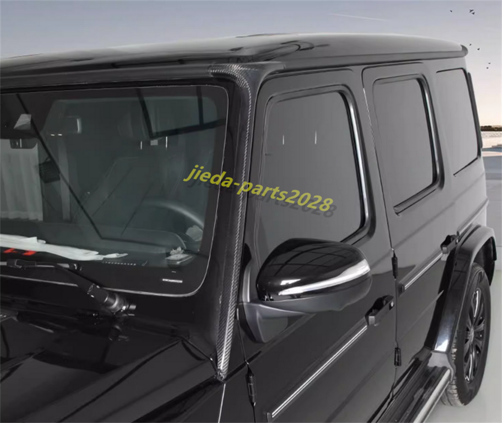 Real Carbon Fiber Windshield A-pillar cover trim For G-Class W464