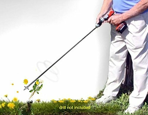 drill bit weed remover