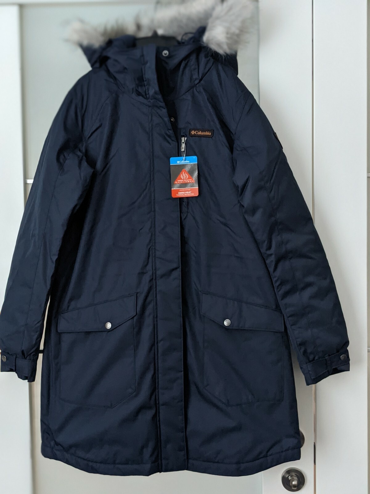 Long Insulated Jacket Size L New 