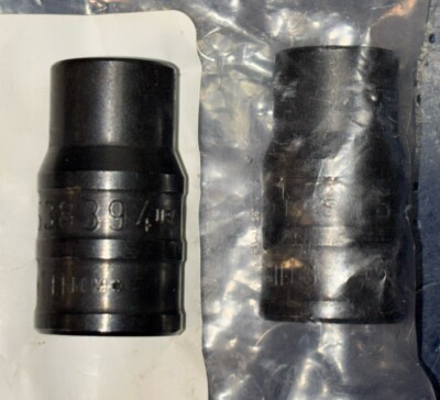 2X Williams 10mm Turbo Socket TS38394 3/8 Drive    2 Sockets