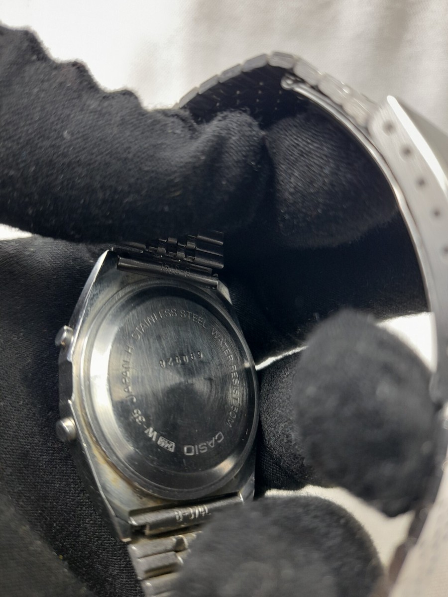 Casio (248) W-35 Marlin Alarm Chronograph Retro Quartz Watch 80s