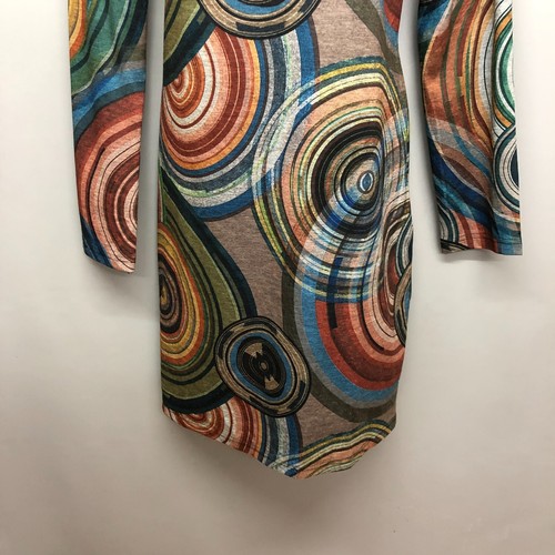 Sweet Miss grau Mix Midi Jersey Kleid XL Freizeit Urlaub dehnbar - Bild 5 von 14
