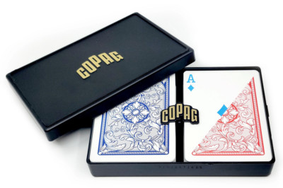COPAG Plastic Playing Cards Poker Size Regular Index 4 Colors
