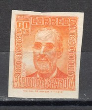 ESPAÑA 1938 EDIFIL 740s** FERMÍN SALVOECHEA