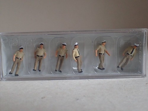 Preiser Polizisten Figuren 1/87 - Für Modelleisenbahnen & Dioramen