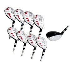 iDRIVE ALL HYBRID IRON 3-PW RESCUE SET 3-4-5-6-7-8-9-PW SENIOR STEEL-JUMBO GRIP