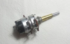 USED CRL Dual Potentiometer 1 Meg Linear, 2 Meg audio, Tap, Date 1953