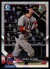 2018 Bowman Chrome Draft Refractors Raynel Delgado #BDC176