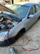 Used Front Right Door Assembly Front fits: 2006 Ford Fusion R. w/side moulding h