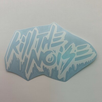 KILL THE NOISE LOGO 2 Die Cut Vinyl Sticker DJ EDM CLUB HOUSE DANCE TRANCE 