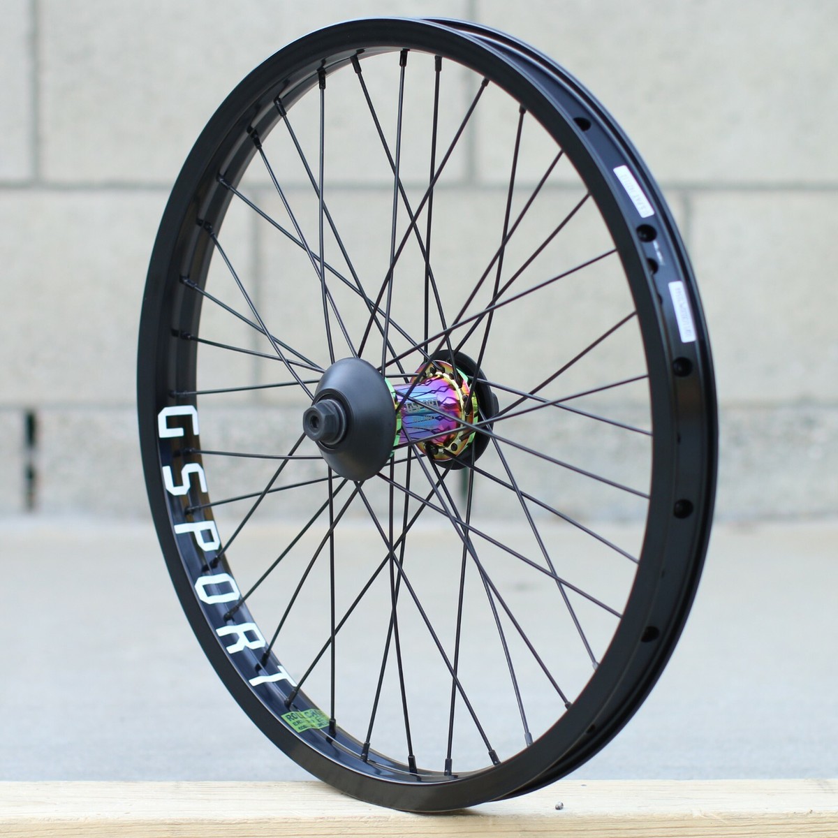 BMX 前後ホイール セット G-SPORT Rim ＆ ODYSSEY Hub 自転車