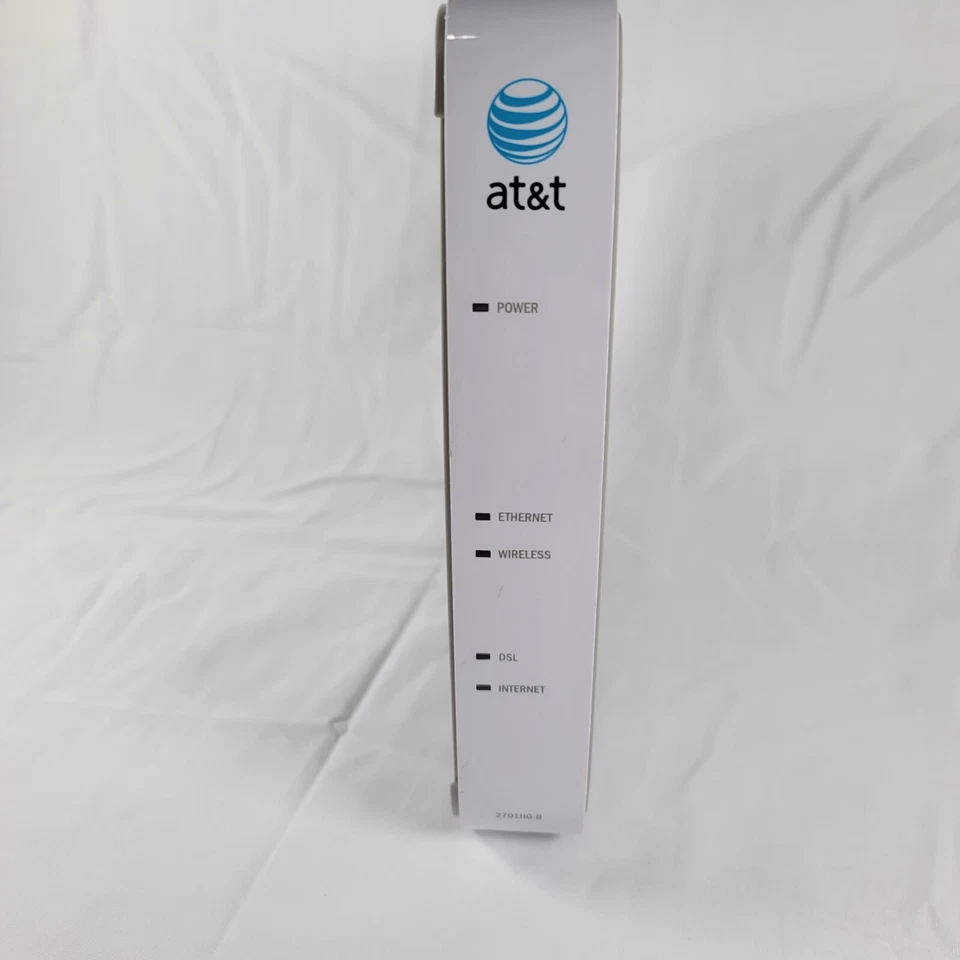 AT&T 2Wire 2701HG-D 4-Port 10/100 Wireless G Internet Ethernet Router 2.F1 - Image 4 of 4