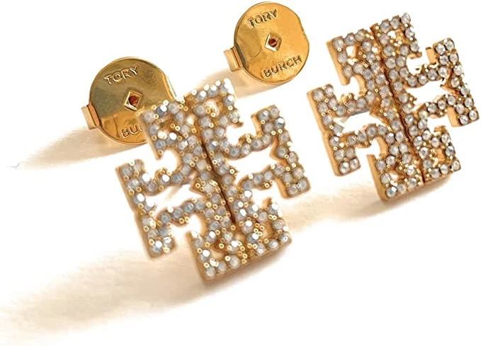 Tory burch cheap logo studs