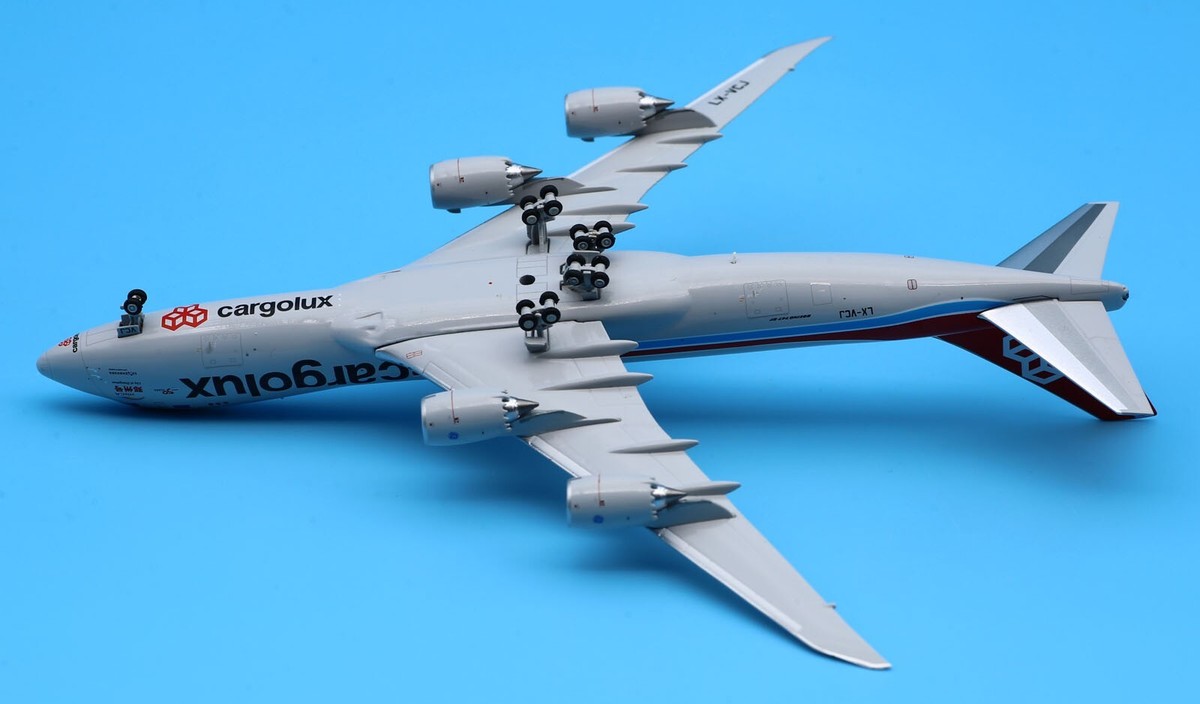 カーゴルクス 747-8F LX-VCJ 1/400 JC Wings 1:400 Cargolux