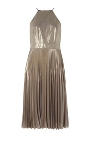karen millen gold dress