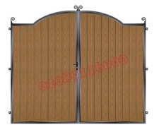 DRIVEWAY GATES/COMPOSITE WOOD GATE / WOODEN GATE/ METAL GATE/WROUGHT IRON GATE