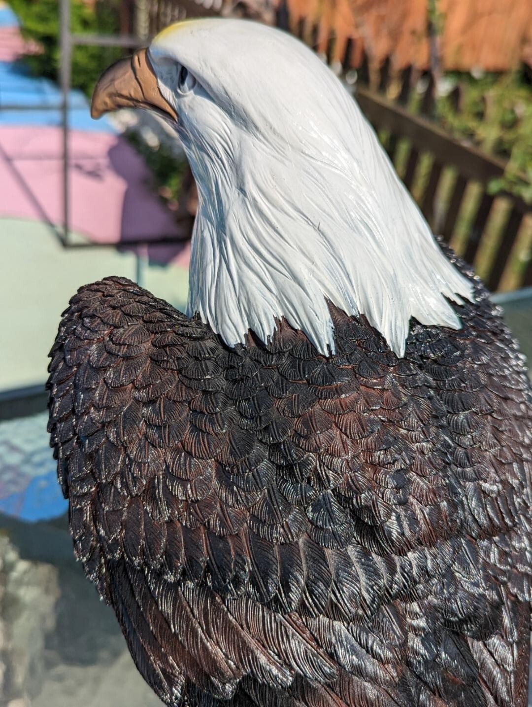 Large Eagle Lawn ornament w/wo Light eBay