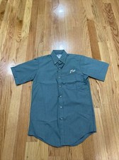 Vintage 7UP Uniform Work Shirt Embroidered Made In USA NOS New Medium