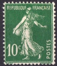 Timbre France 159** Semeuse Fond Plein  neuf sans Charnière
